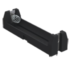 THM Polarized High Performance PCB battery holders for AA cells with coil spring contacts