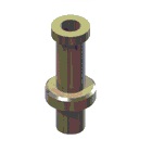 hollow tubular brass PCB turret terminals