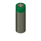 holders, sleds and contacts for 18650 lithium ion batteries