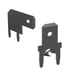 .187 tab male pcb quick fit terminals