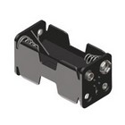 plastic battery holders with 9v snap connectors