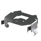 thru hole mount retainers for 9-10mm diameter coin cell batteries