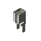 vertical or horizontal entry pcb female quick fit tabs