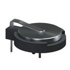 thru hole mount holder for 12mm coin cell
