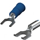 insulated and non-insulated Solderless Block Spade Terminals