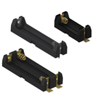 Polarized High Performance PCB battery holders with coil spring contacts for 1/2AA,AA,AAA and CR123 Battery