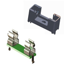 Holders for cylindrical glass fuses