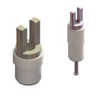 PTFE insulated Fork and Fork-to-Turret solder terminals