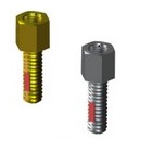 d subminiature jack screws with nylon patch