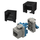 keystone RJ45 modular Ethernet jacks