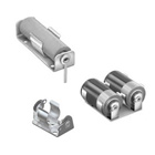 steel and aluminum battery holders