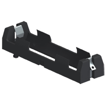 Holder for single 18650 Battery w/ Solder Tail