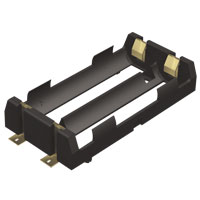 SMT Polarized Holder for Dual 18650 Batteries