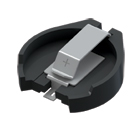 SMT (Heavy Duty) Holder for 23mm Cell - Short Pad (Tin Nickel Plate)