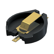 SMT (Heavy Duty) Holder for 23mm Cell - Long Pad (Gold Flash Plate)