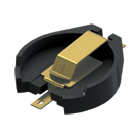 SMT (Heavy Duty) Holder for 23mm Cell - Long Pad (Gold Flash Plate)