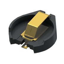 SMT (Heavy Duty) Holder for 23mm Cell - Short Pad (Gold Flash Plate)