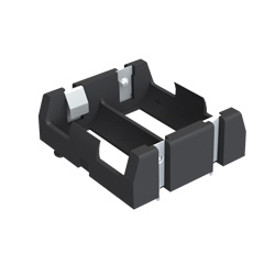 Polarized THM Holder for Dual 18350 Batteries