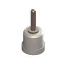 PTFE-Bottom Mount - Solid Pin
