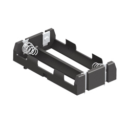 THM Dual Holder for 20700 & 21700 Cell w/ coil spring