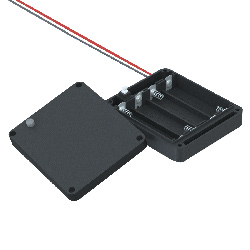 4 AA, Densi-Pak IP65 Water Resistant Holder