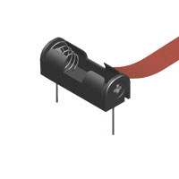 1 N or 12V Cell Holder, PC with Ribbon