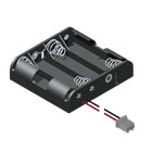 4 AA Cell Holder with PC connector
