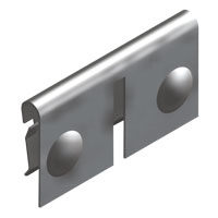 2 Cell Button Battery Contact