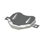 SMT Insulated Retainer Components for 20mm Cell-Matte Tin Plate