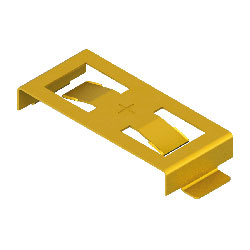 SMT Contact for 2032 Cell on Tape & Reel, Gold Plate
