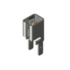 Universal Female Blade Clip - Bottom Tab Entry