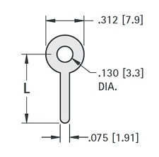 PC Terminal Lug .750