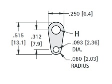 3mm Stud Solder Lug