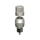 Hex Head Binding Post 10-32 Thread White