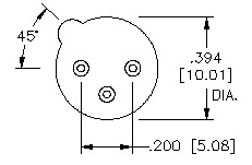TO-5 Socket-3pins