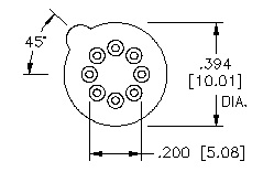 TO-5 Socket-8pins
