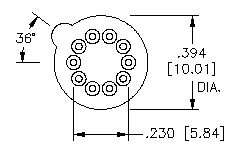 TO-100 Socket-10pins