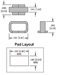 SMT Test Point- Miniature-1000 pc Reels
