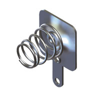 Battery Contact w/ Tab,Spring