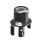 Phono Jack PC Mount -Vertical Entry White