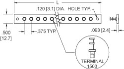 PBE Turret Terminal Board