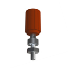 Uninsulated Binding Post Red