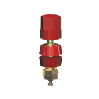 Hex Head Binding Post 10-32 Thread Red