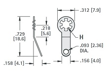 #4 Stud Lockwasher Solder Lug