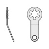 #4 Stud Lockwasher Solder Lug