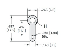 #4 Stud Solder Lug