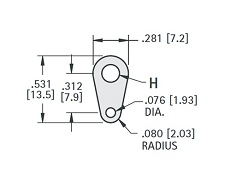 #4 Stud Solder Lug