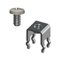 Vertical Screw Terminal w/Screw-Unassembled, White