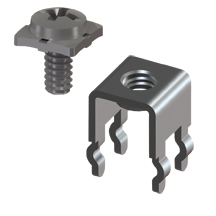 Vertical Screw Terminal w/Sems Screw-UnAssembled