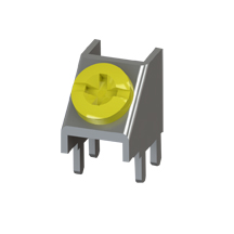 PC Mount -45 Degree Supplied w/Screw-Assembled-Yellow